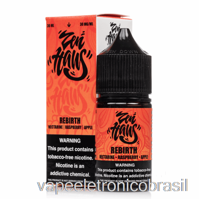 Vape Vaporesso Rebirth - Sais Zen Haus - 30ml 30mg